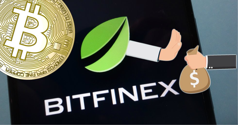 Kryptobörsen Bitfinex stoppar insättningar av fiatpengar.
